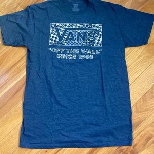 Vans tee. Men’s medium. Navy. Great condition